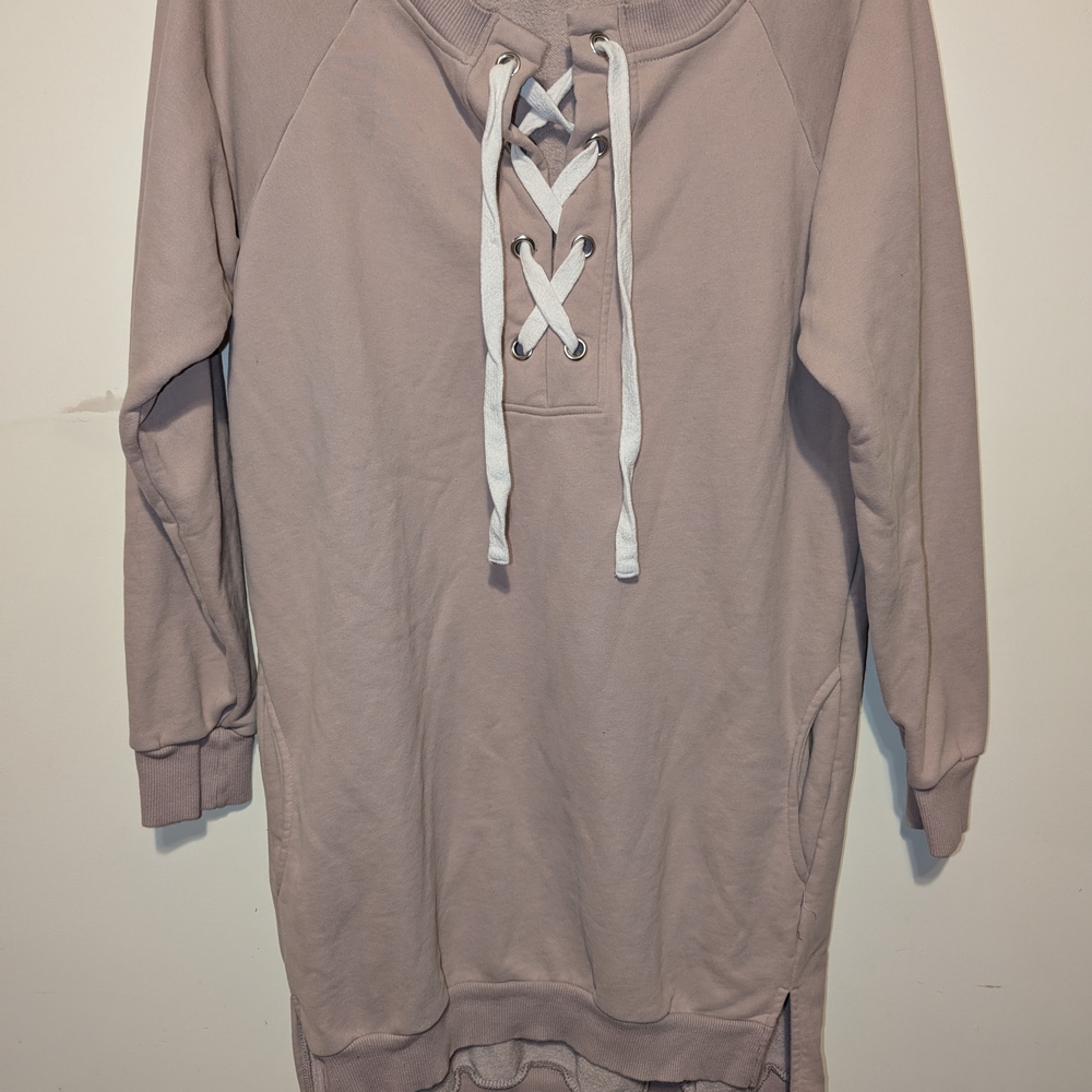 Women's Lace-Up Casual Dress